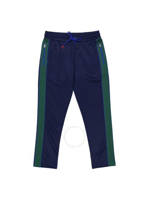 Moncler Moncler Men's Navy Striped Drawstring Sweatpants