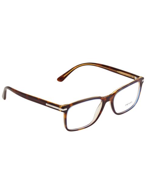 Prada Prada Demo Rectangular Men's Eyeglasses PR 14WV ZXH1O1 54