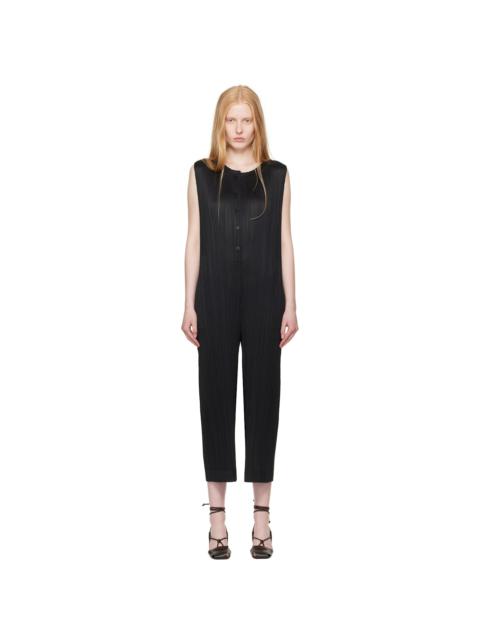 Pleats Please Issey Miyake Black Monthly Colors May Jumpsuit