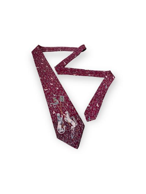 Other Designers Japanese Brand - Lion and Unicorn Medieval Neck Tie