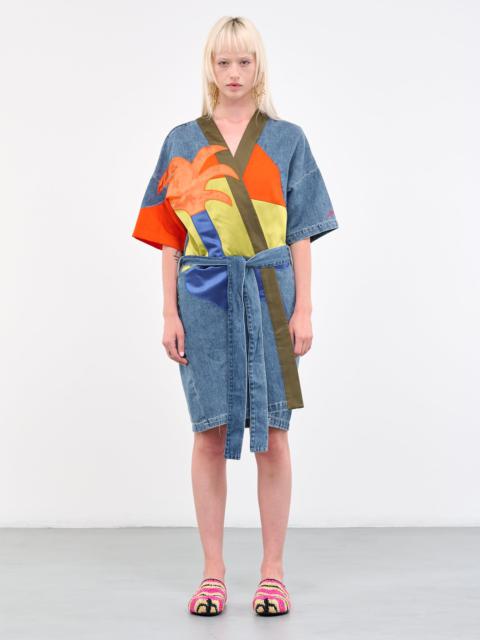Marni No Vacancy Inn Chambray Coat