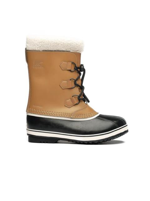 Other Designers Sorel Yoot Pac TP Boots Leather Faux Shearling Winter Outdoor Tan Black 7