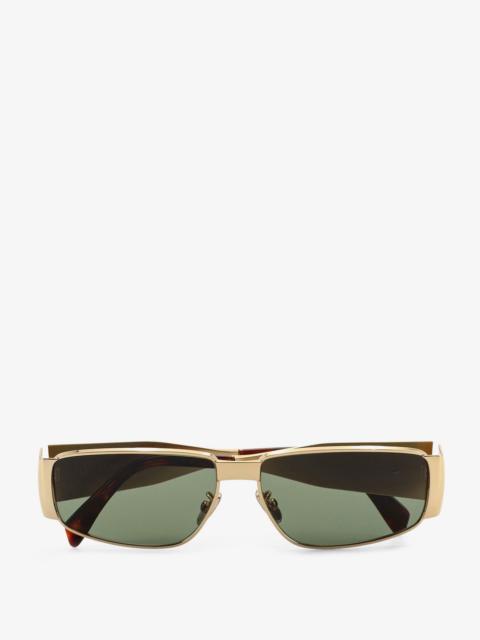 CELINE Celine Metal Sunglasses Gold Men
