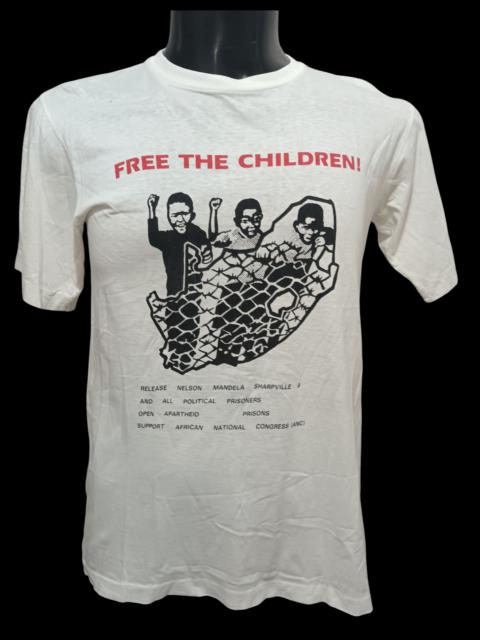 VINTAGE 80s NELSON MANDELA SHIRT