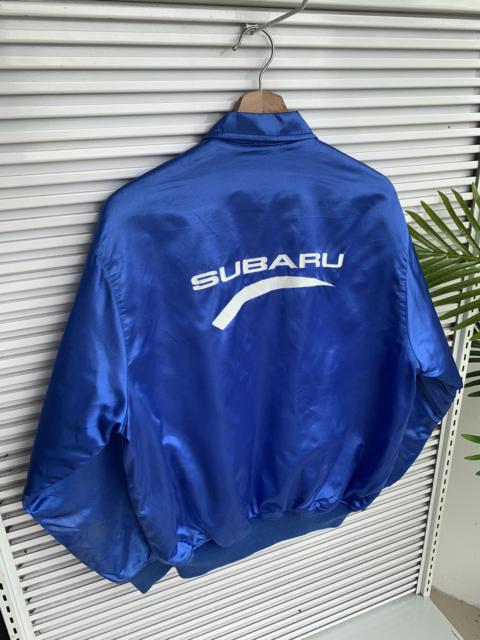 Other Designers Vintage - Vintage Subaru Staff Bomber Outerwear Light Jacket