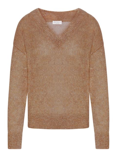 Brunello Cucinelli Brunello Cucinelli Women Dazzling English Half Rib Cotton Sweater