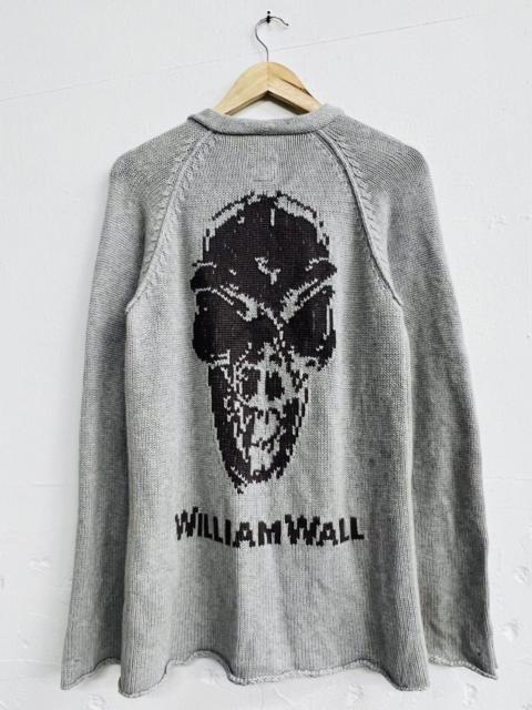 Designer - William Wall Cotton Knit Skulls