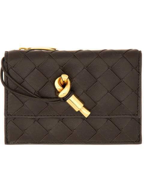 Bottega Veneta Bottega Veneta Women "Let's Go" Card Holder With Zipper