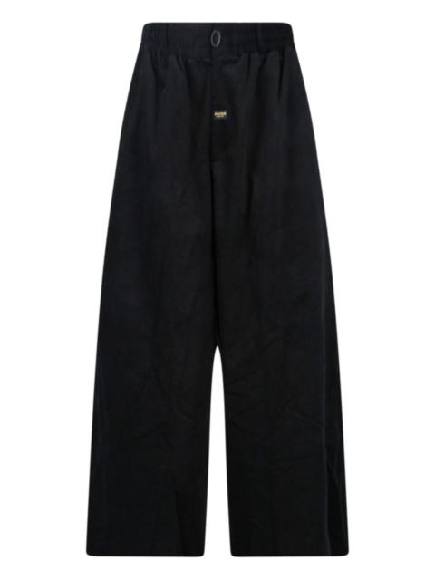 Martine Rose RIBBED WIDE PANTS