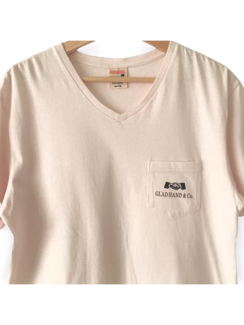 Other Designers Japanese Brand - Authentic Glad Hand & Co. Japan Basic Pocket Tee USA Fabric