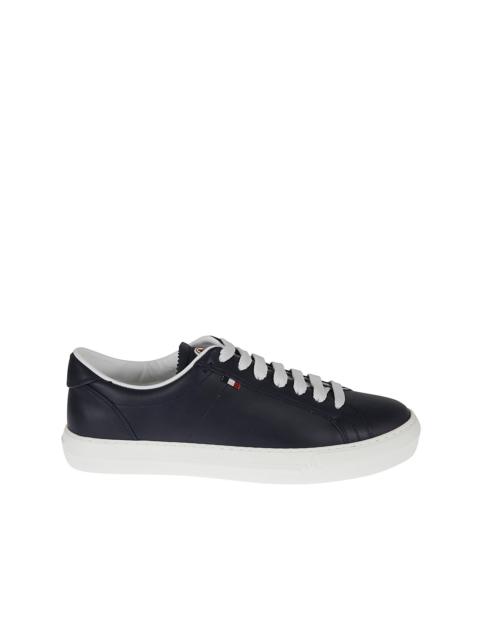 Moncler Monaco Leather Sneakers Men