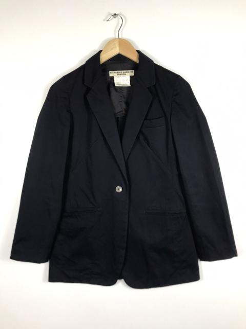 Other Designers ⚡️Vintage Y2K Katharine Hamnett London Black Coat