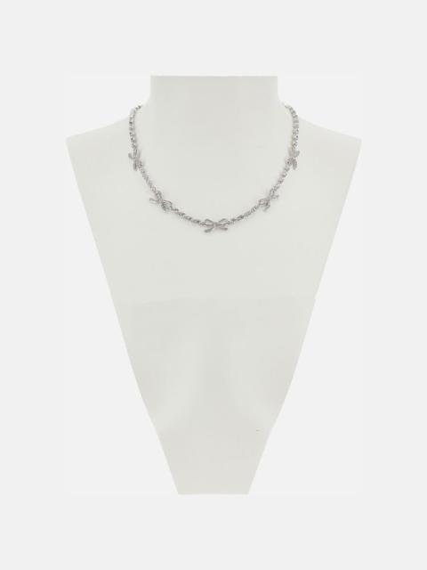 self-portrait Choker Necklace with Bows