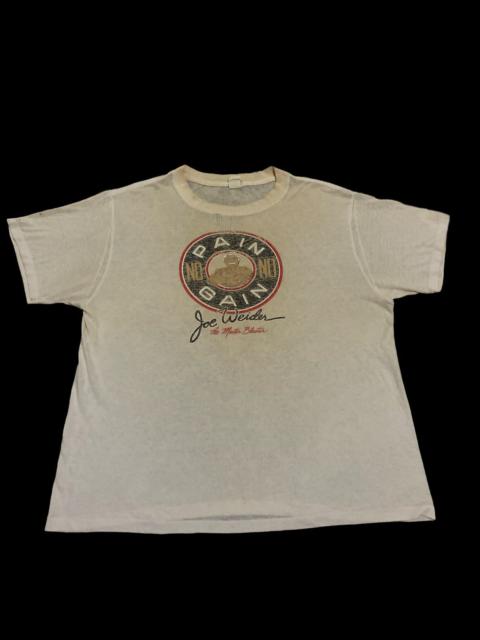 Other Designers Distressed Vintage Joe Weider Tshirt The Master Blaster NPNG