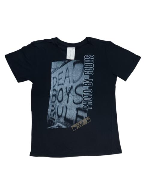 Other Designers Band Tees - GODLIS CBGB DEAD BOYS RULES POSTER SHIRT