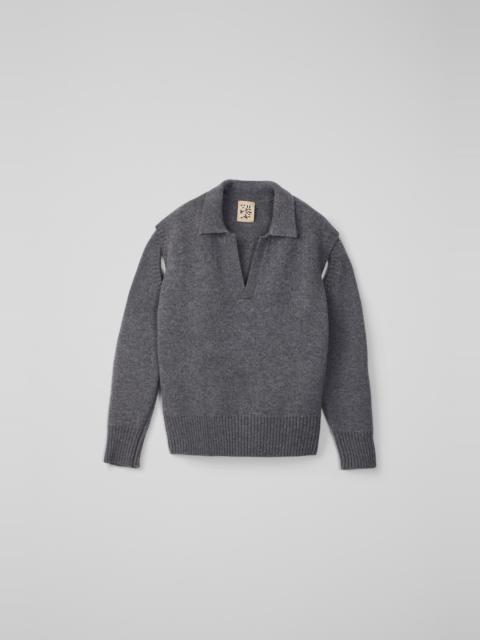 CAMPERLAB Gray wool-blend Sweater