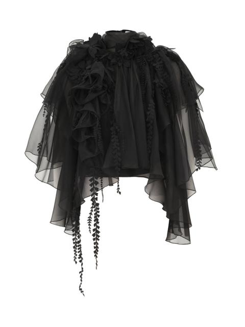 Zimmermann HYPNOTIC APPLIQUE CASCADE TOP