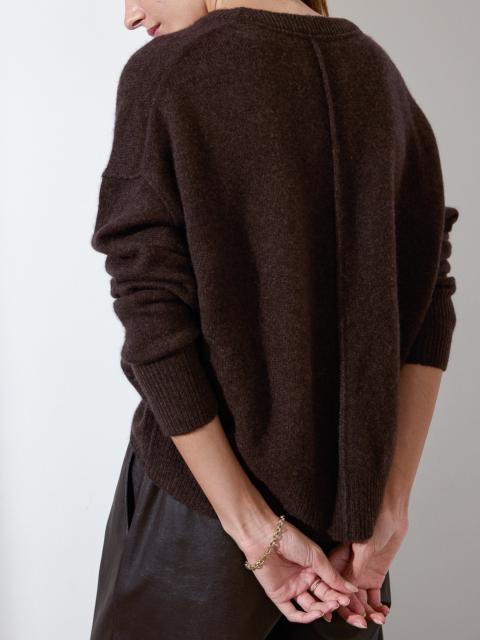 BROCHU WALKER The Everyday Cashmere Bright Crew