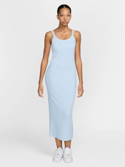 Nike Nike Womens Nike NSW Chill Knit Rib Tank Dress