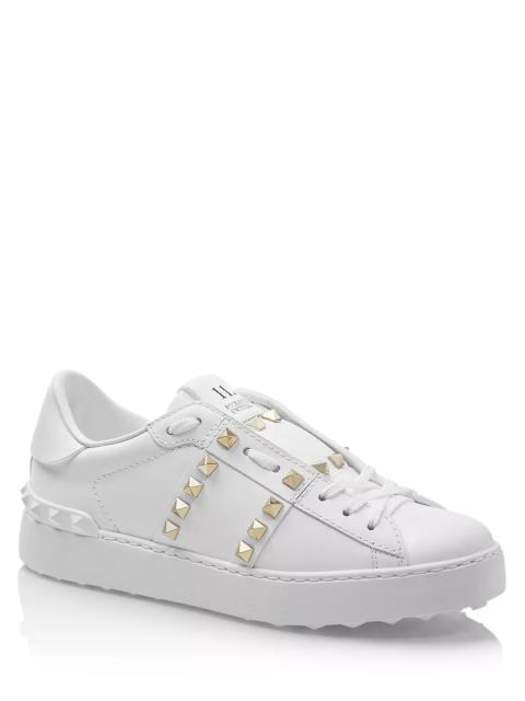 Valentino Women's Rockstud Untitled Low Top Sneakers