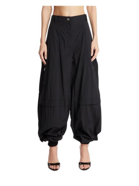 JACQUEMUS Black Oversized Cargo Pants