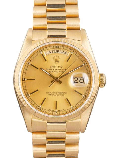 ROLEX Used Rolex Day-Date Ref 18038 Champagne Dial