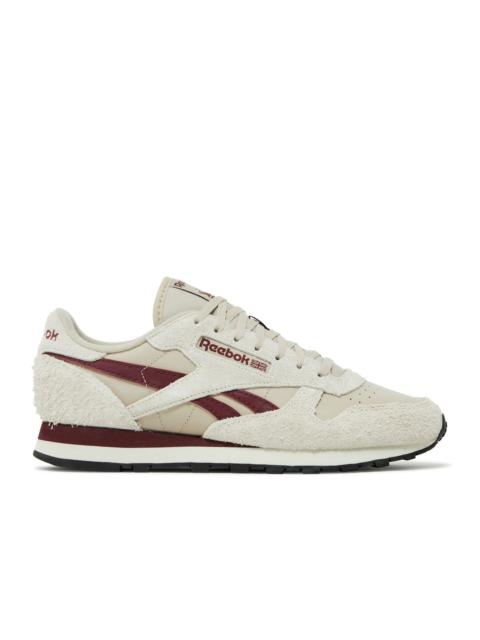 Reebok CLASSIC LEATHER 'BEIGE CLASSIC BURGUNDY'