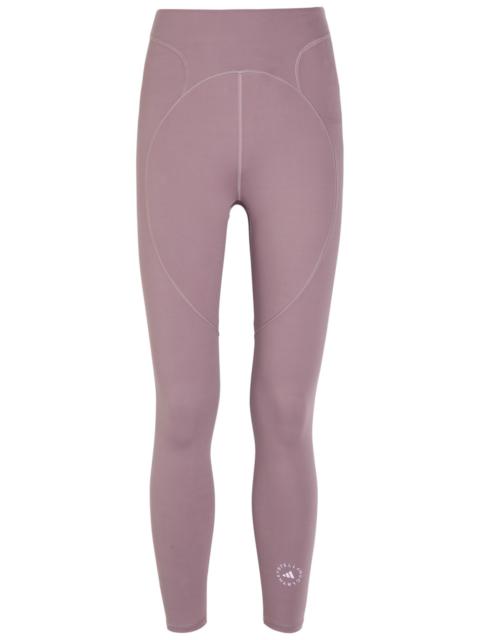 Stella McCartney Adidas X Stella Mccartney 7/8 Stretch-jersey Cropped Leggings