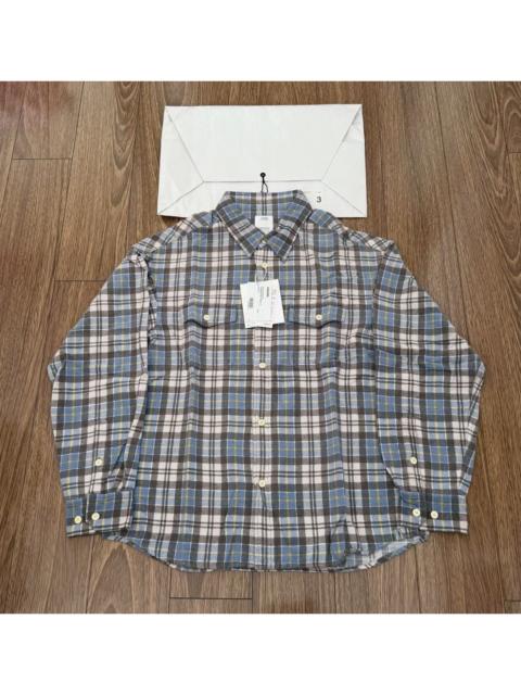 visvim VISVIM 24SS PIONEER KHADI CHECK L/S shirt