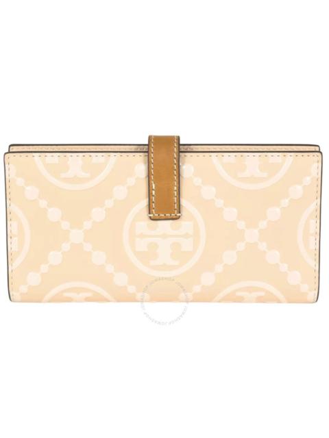 TORY BURCH Tory Burch Monogram Zipped Leather Wallet