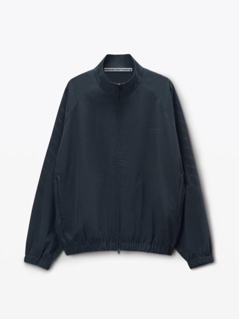 Alexander Wang black logo track jacket