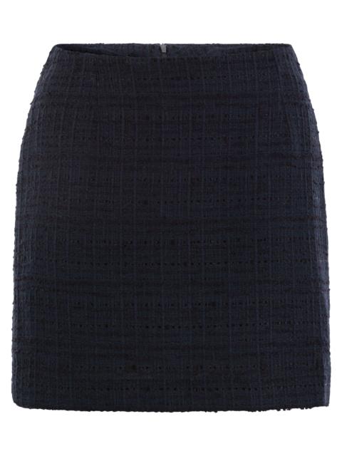 Other Designers Tagliatore Women Tweed Short Skirt