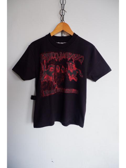VETEMENTS Vetements 2019 ' Elephant ' Inside Out Tshirt