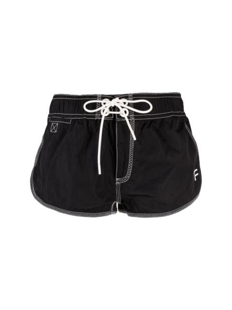 TOM FORD logo-print drawstring-waist shorts