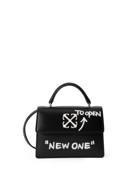 Off-White Black Baby Jitney Quote Bag