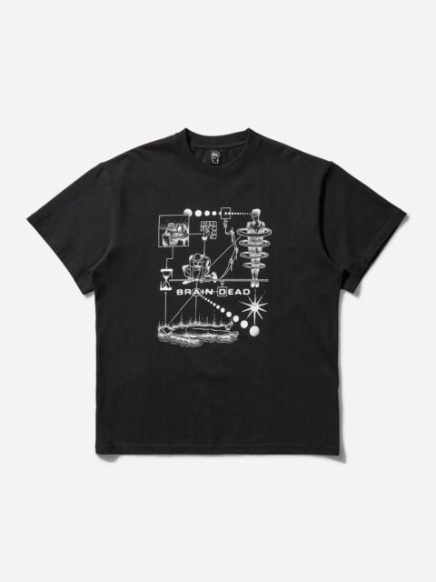 BRAIN DEAD Men's Mind Puzzle T-Shirt Black