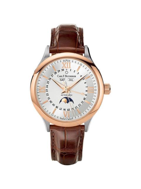 Other Designers Carl F. Bucherer Manero Moonphase Automatic Silver Dial Men's Watch 00.10909.07.15.01
