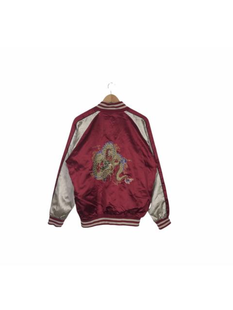 Other Designers Japanese Brand - Vintage Japanese Sukajan Dragon Embroidered Jacket