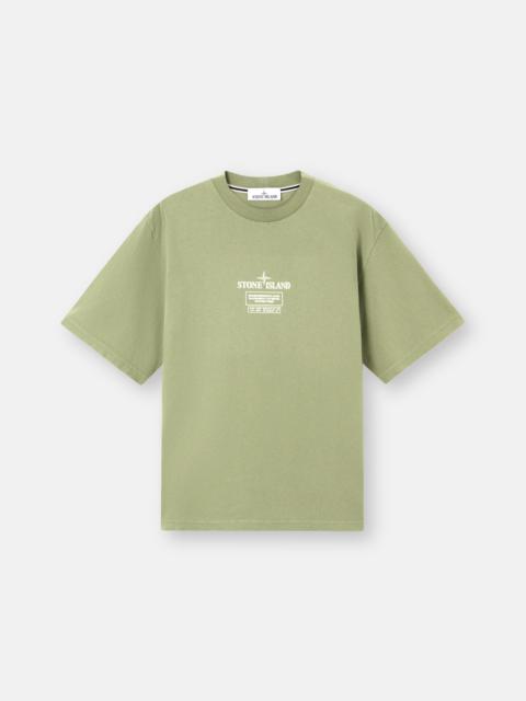 Stone Island 2100037 COMBED ORGANIC COTTON JERSEY