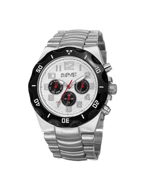 Other Designers August Steiner Quartz Silver Dial Men's Watch AS8161SS