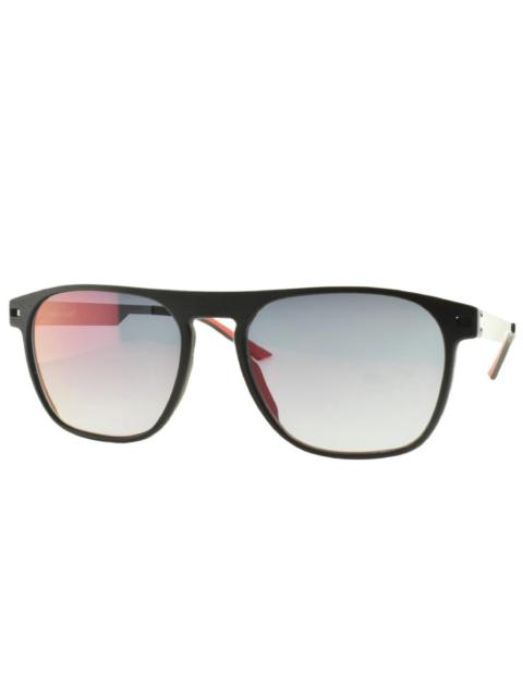Other Designers Mclaren - McLaren Red Silver Mirror Sport Men's Sunglasses MLOP-98S03 C01 54