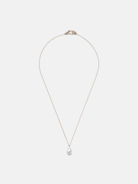 SOPHIE BILLE BRAHE Perle Poire Simple 14kt gold necklace with freshwater pearls