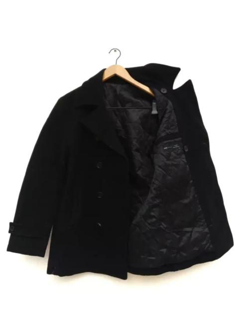 Other Designers Ships Jet Blue -  Final Drop! Wool Heavy Jacket Peacoat