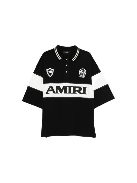 AMIRI Amiri Black Polo Shirts Men
