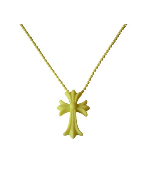 Chrome Hearts Chrome Hearts Silicone Cross Necklace Yellow
