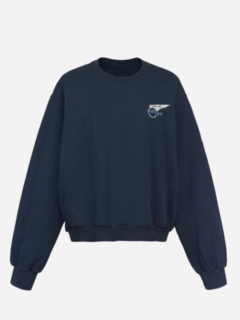 Pan Am X C2H4  Logo Crewneck