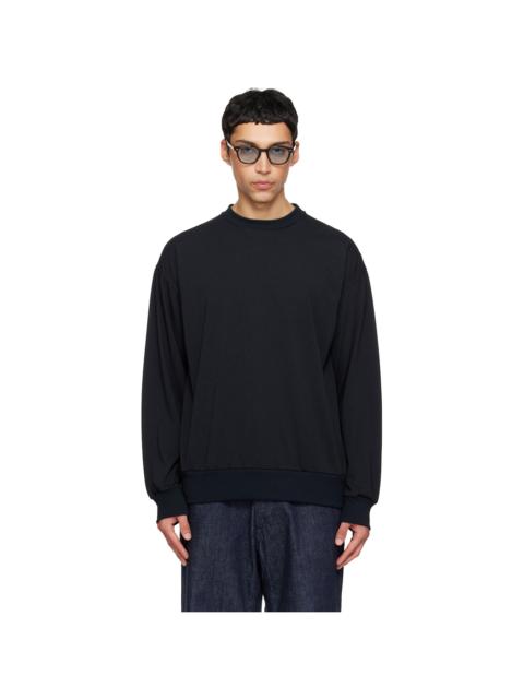 Nanamica Black Polyester Jersey L/S T-shirt