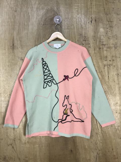 Other Designers Classics Australia - Vintage Cellaramant Paris Australia Knit Sweater