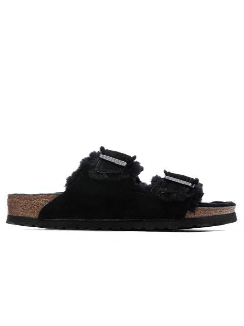BIRKENSTOCK BIRKENSTOCK WIDE ARIZONA SHEARLING - BLACK
