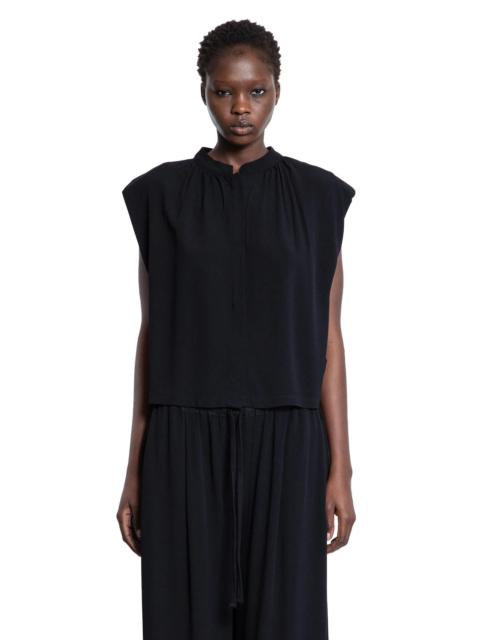 thom/krom Sleeveless-Viscose-Jersey-Blouse